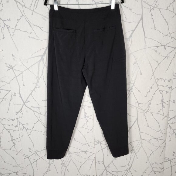 Athleta Black Pull On Water Resistant Trekkie North Joggers - Picture 3 of 7